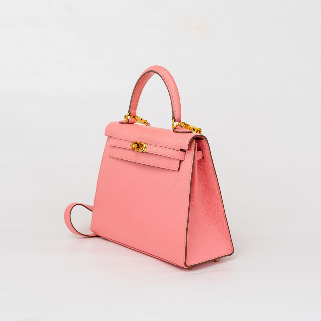 Hermès Kelly Epsom 25 Bag with gold-tone hardware