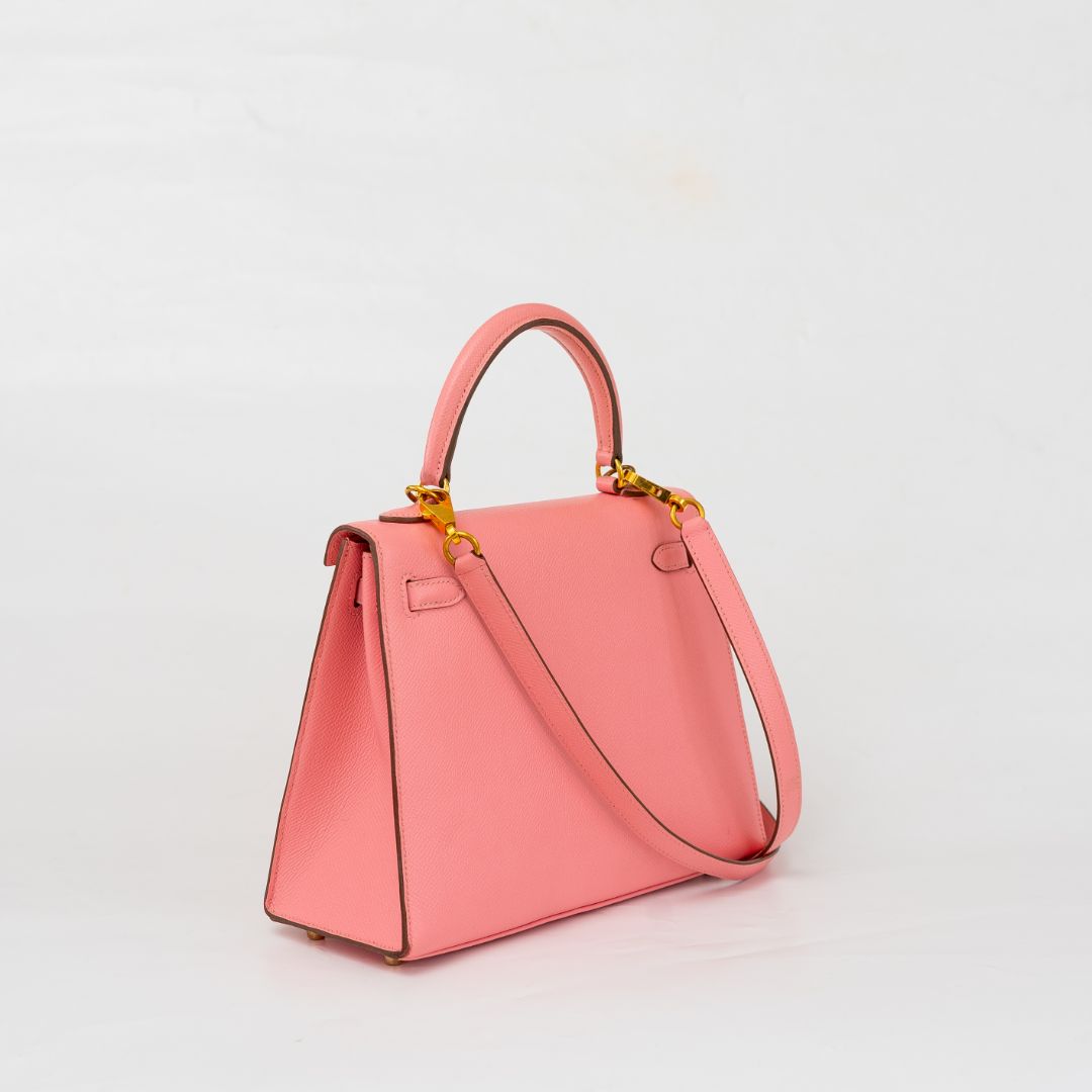Hermès Kelly Epsom 25 Bag with gold-tone hardware