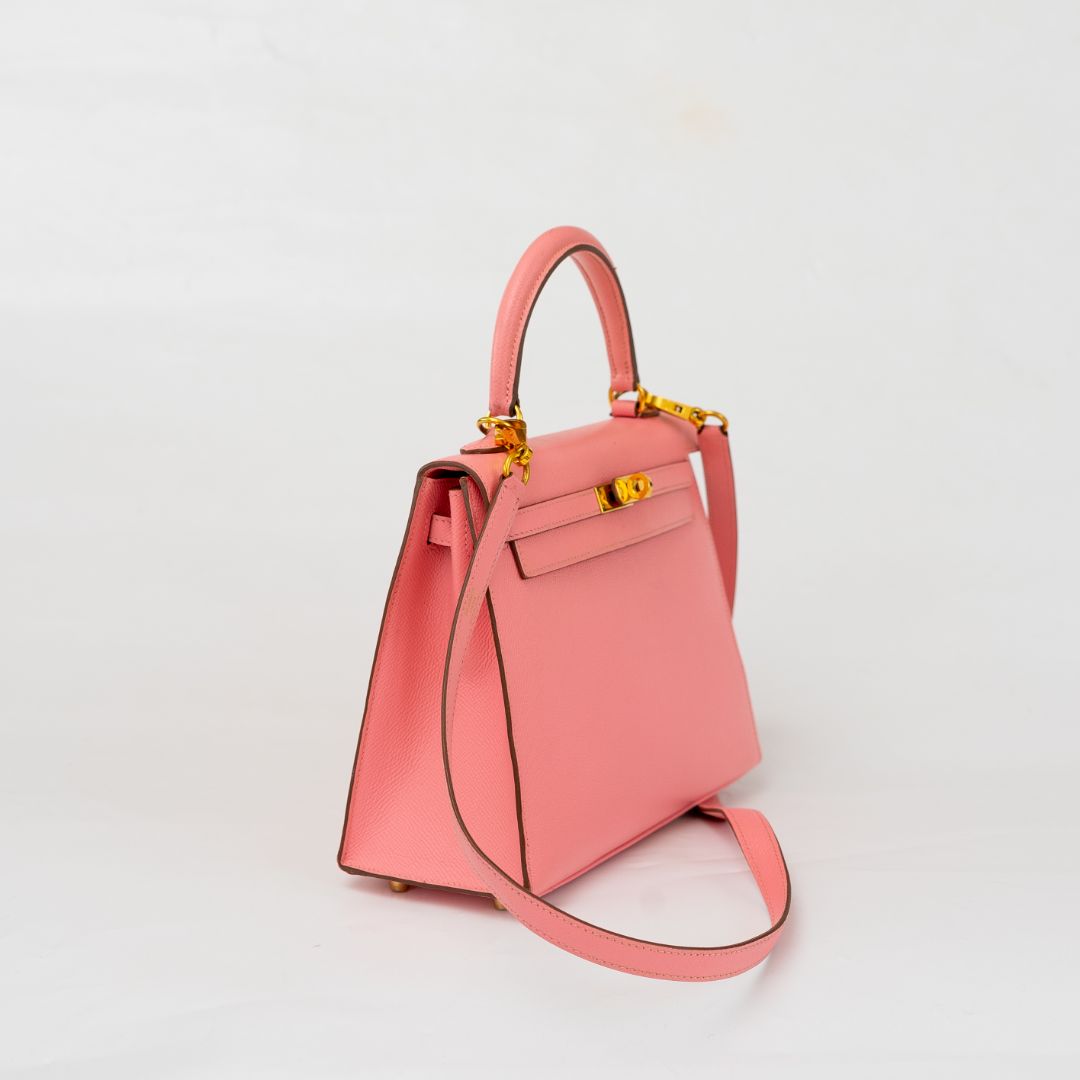 Hermès Kelly Epsom 25 Bag with gold-tone hardware