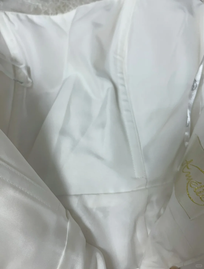 Modest Wedding Dress Sheath Scoop Neck Short Sleeves Summer Lace Wedding Dresses Bride Dress Bridal Gowns DH1440