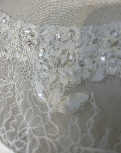 Modest Wedding Dress Sheath Scoop Neck Short Sleeves Summer Lace Wedding Dresses Bride Dress Bridal Gowns DH1440