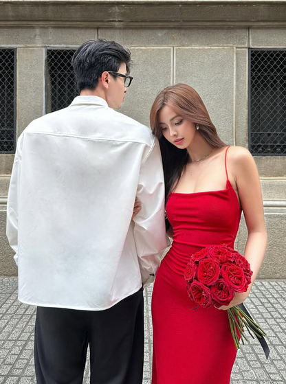 Sexy Red Prom Dress Party Gown SH1288