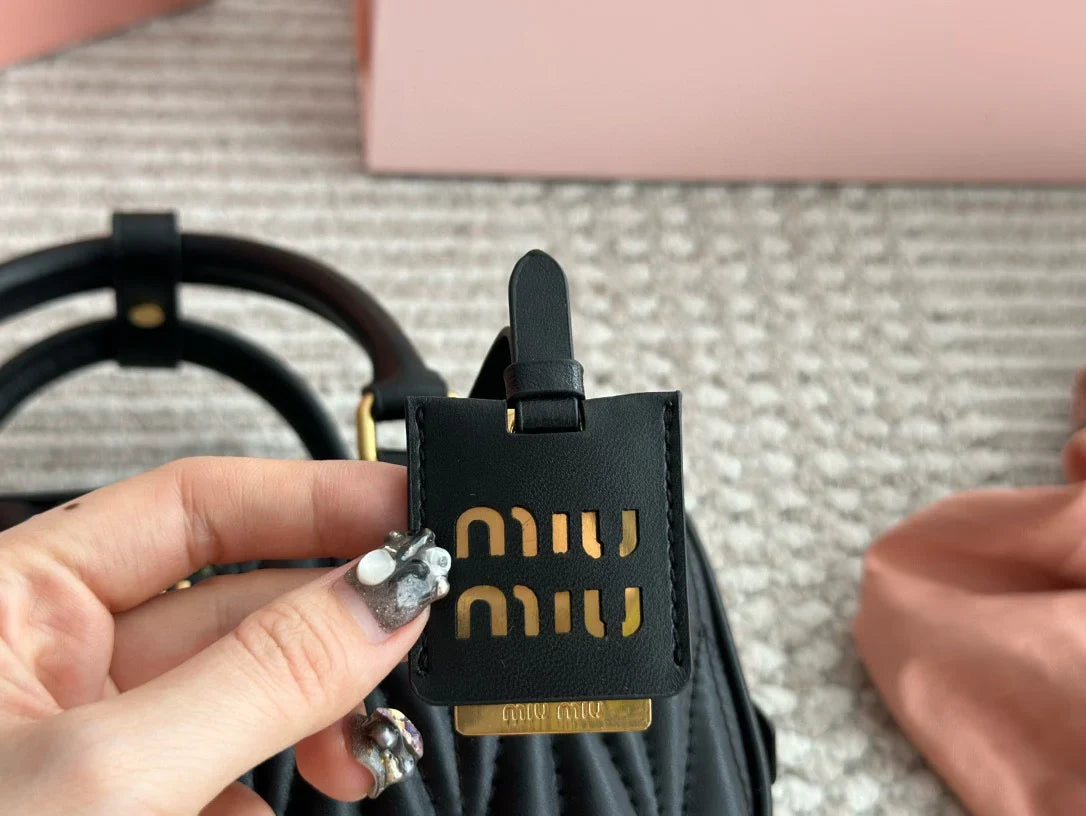 Miumiu Fashion Handbag Black Tote Bag