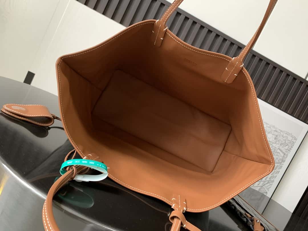 Goyard Artois Tote Coated Canvas brown handbag