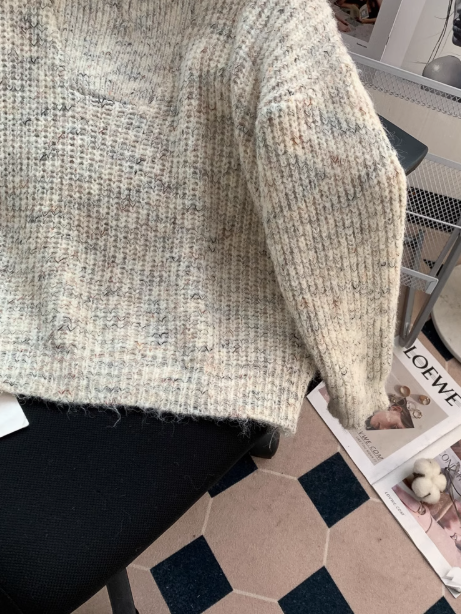 Half-zip turtleneck sweater ED01021