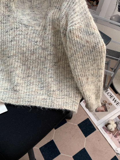 Half-zip turtleneck sweater ED01021