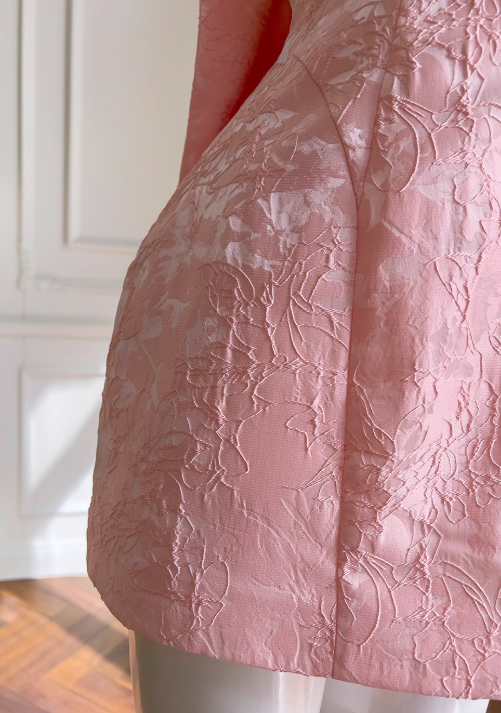 Pink Sweet Spaghetti Strap A-Line Short Prom Dress  ED01042