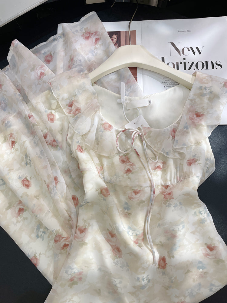 Gentle Sweet Floral Dress  ED01049