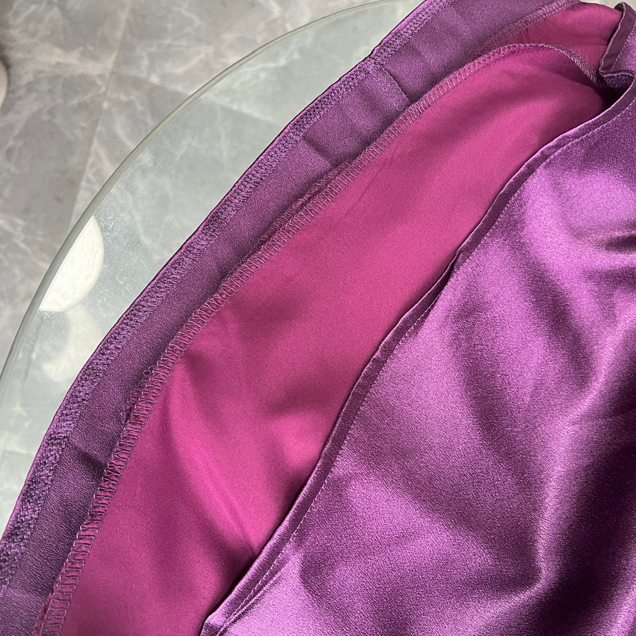 American style waist-baring halter neck pleated dress  ED01051