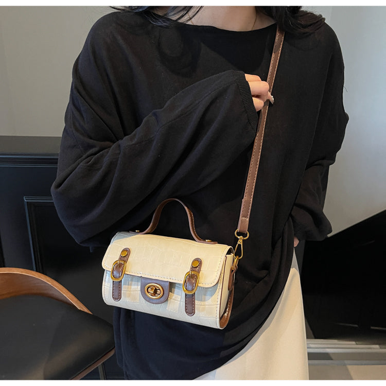 Retro fashion handbag square bag shoulder messenger bag ED01088