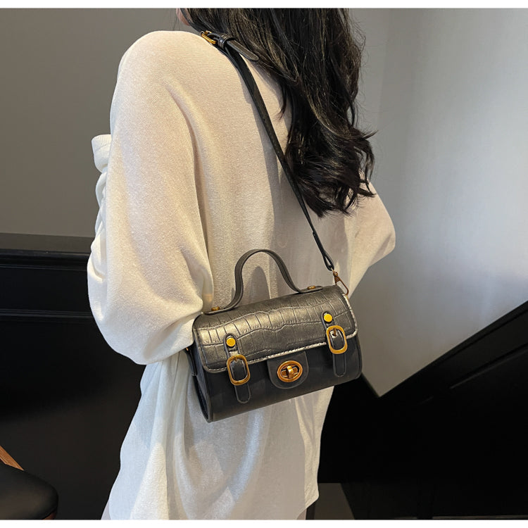 Retro fashion handbag square bag shoulder messenger bag ED01088