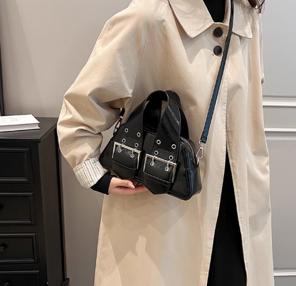 Niche shoulder crossbody bag sweet cool hot girl motorcycle style handbag ED01299