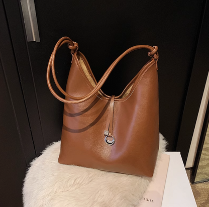 Versatile retro shoulder bag casual bucket bag ED01433