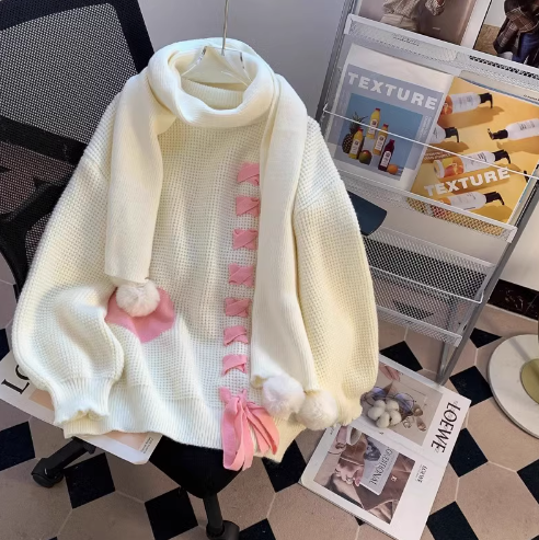 Christmas outfit loose lazy style sweater ED0146