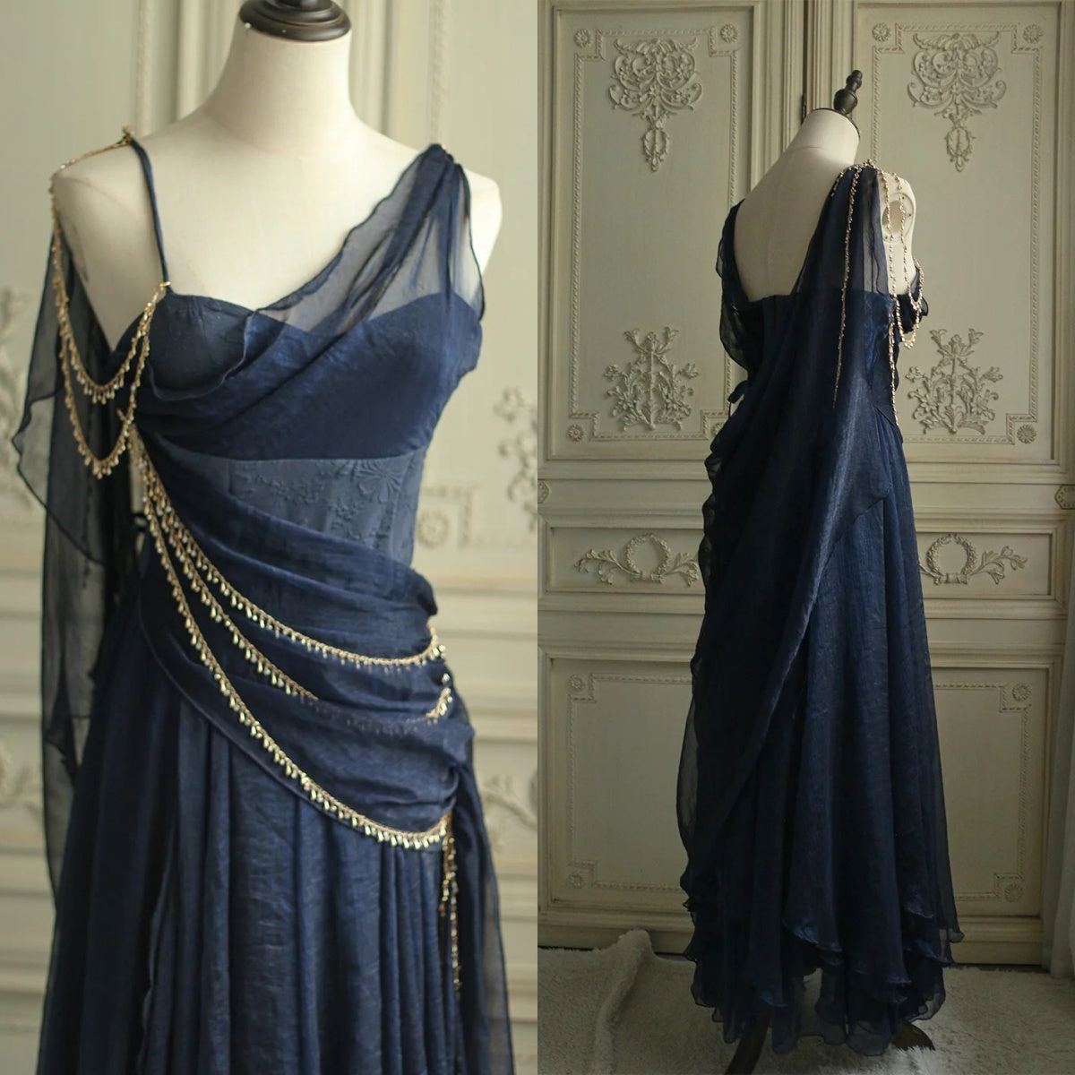 Affordable Prom Dresses Under $180||Lovely Pink 🩷Chiffon  Prom Dress Princess Pearls Spaghetti Straps Evening Dresses ED01517