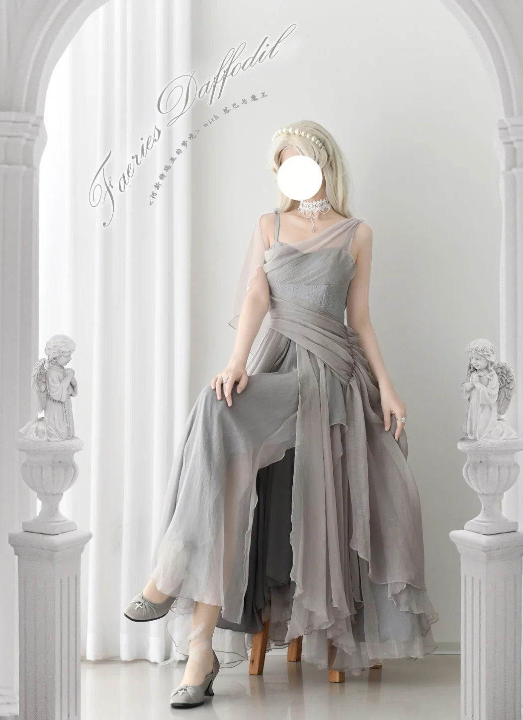 Affordable Prom Dresses Under $180||Lovely Pink 🩷Chiffon  Prom Dress Princess Pearls Spaghetti Straps Evening Dresses ED01517