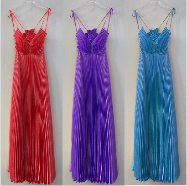 Forest Green Backless Prom Dress for Vegas Pool Party💚 Glam Chiffon Evening Dress for Special Ocassion ED01530