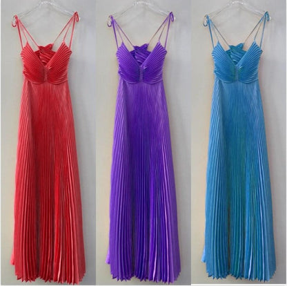 Forest Green Backless Prom Dress for Vegas Pool Party💚 Glam Chiffon Evening Dress for Special Ocassion ED01530