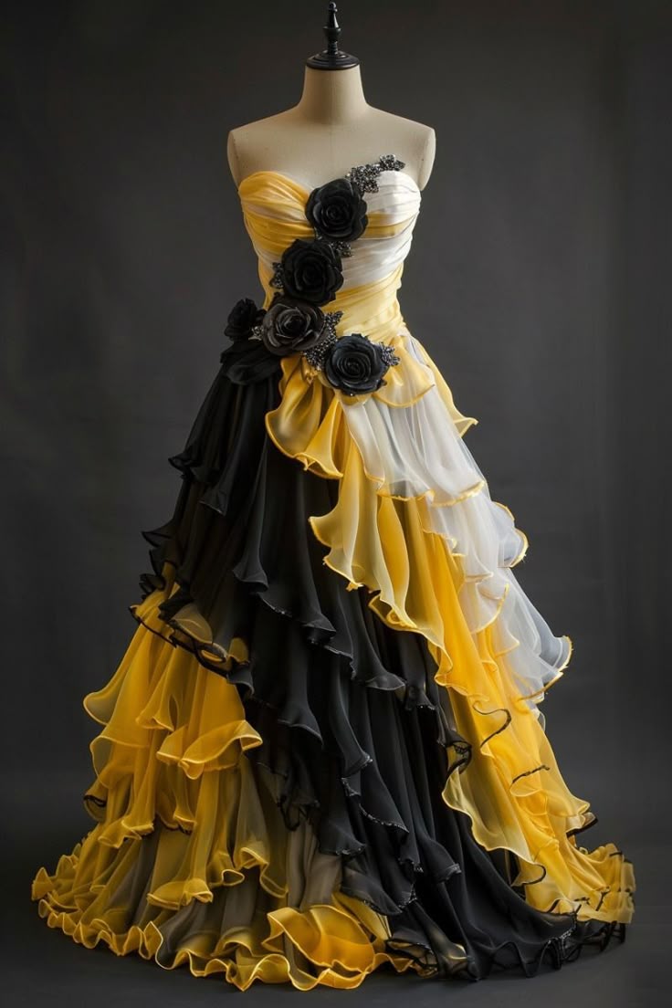 Vintage A-Line Sweetheart Neck Strapless Chiffon Long Prom Dress Applique Evening Gown  ED01590