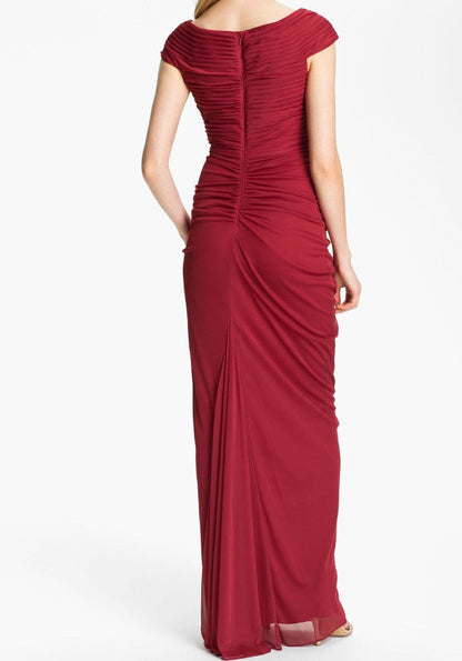 💎Vintage  Midnight Blue Mermaid Gown 🎐V Neck Pretty  Prom Dress for Events&Party ED01598