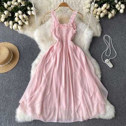 Pink A-line Fashion Dress ED0166