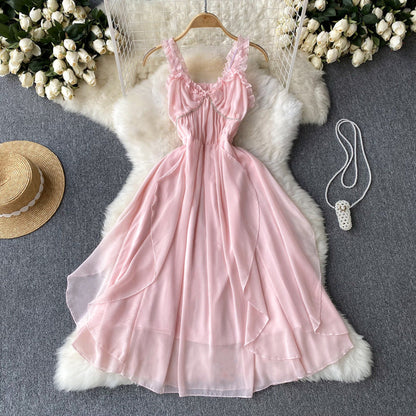 Pink A-line Fashion Dress ED0166