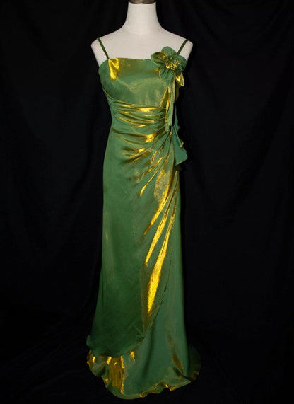 ❤️90s Retro Chiffon Ruffles Prom Dress 💃Charming  Evening Dress for Quinceanera&Graduation ED01709