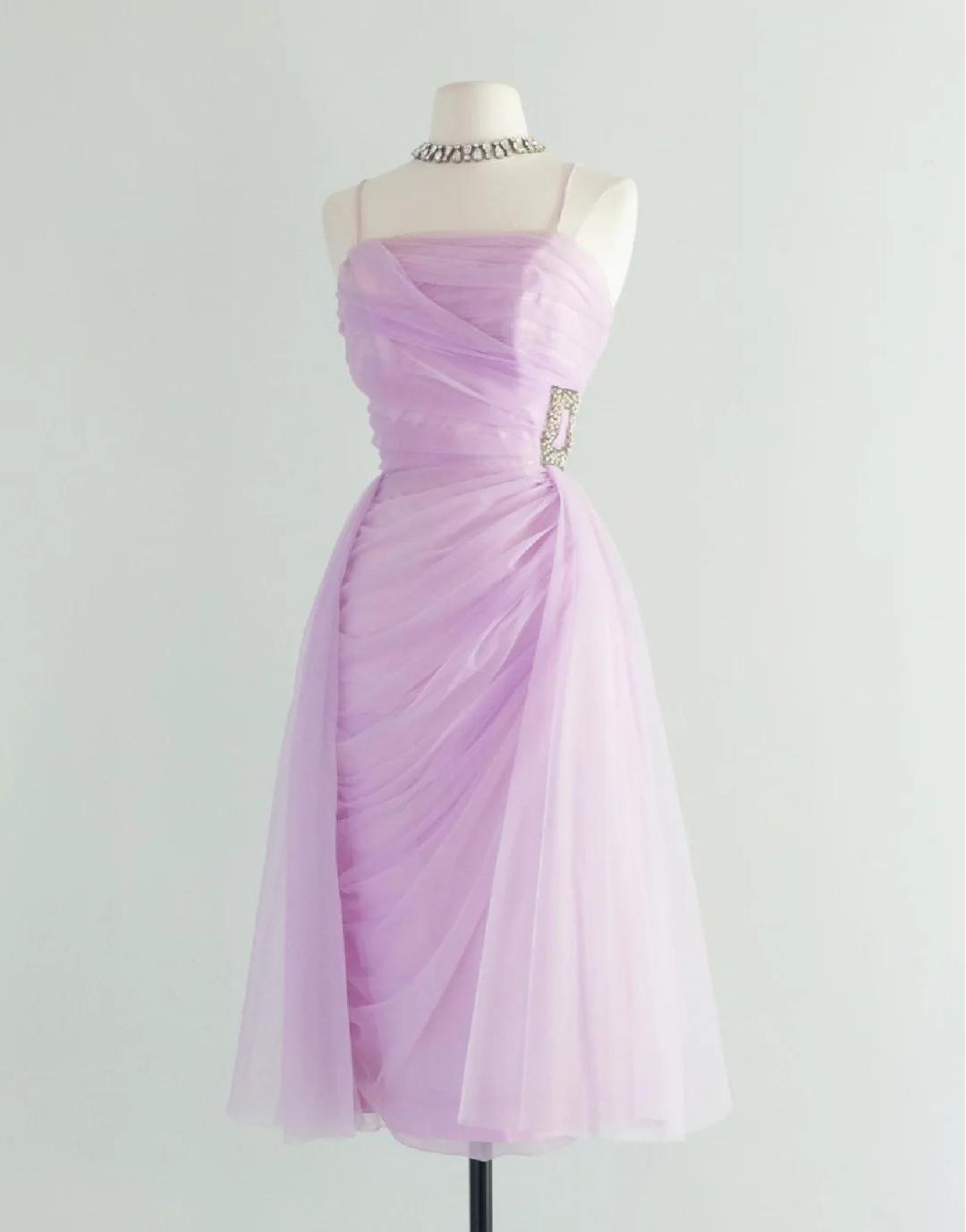 Sweet Pink Spaghetti Strap Tulle Short Prom Dress Homecoming Dress  ED01837