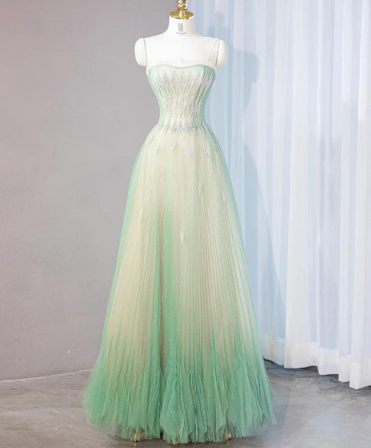 Sweet🍸 Fairy Style Ball Gown for Birthday&Quinceanera-Sparkling Diamond  A-line Tulle Evening Dress  ED01925