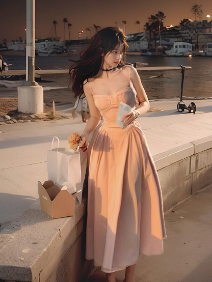 A-line French suspender ballet dress ED0202