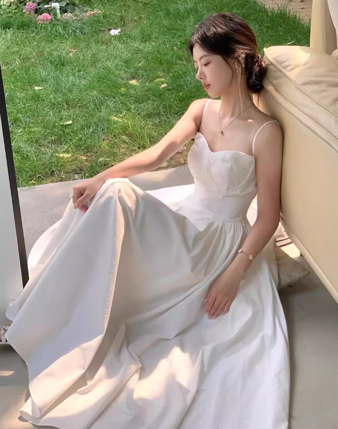 A-line French suspender ballet dress ED0202