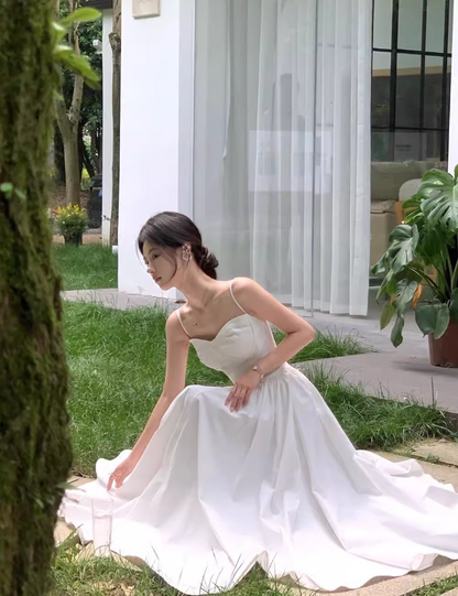 A-line French suspender ballet dress ED0202