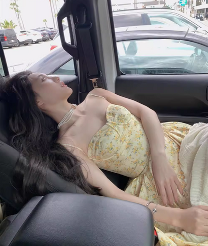 A-line French suspender ballet dress ED0202