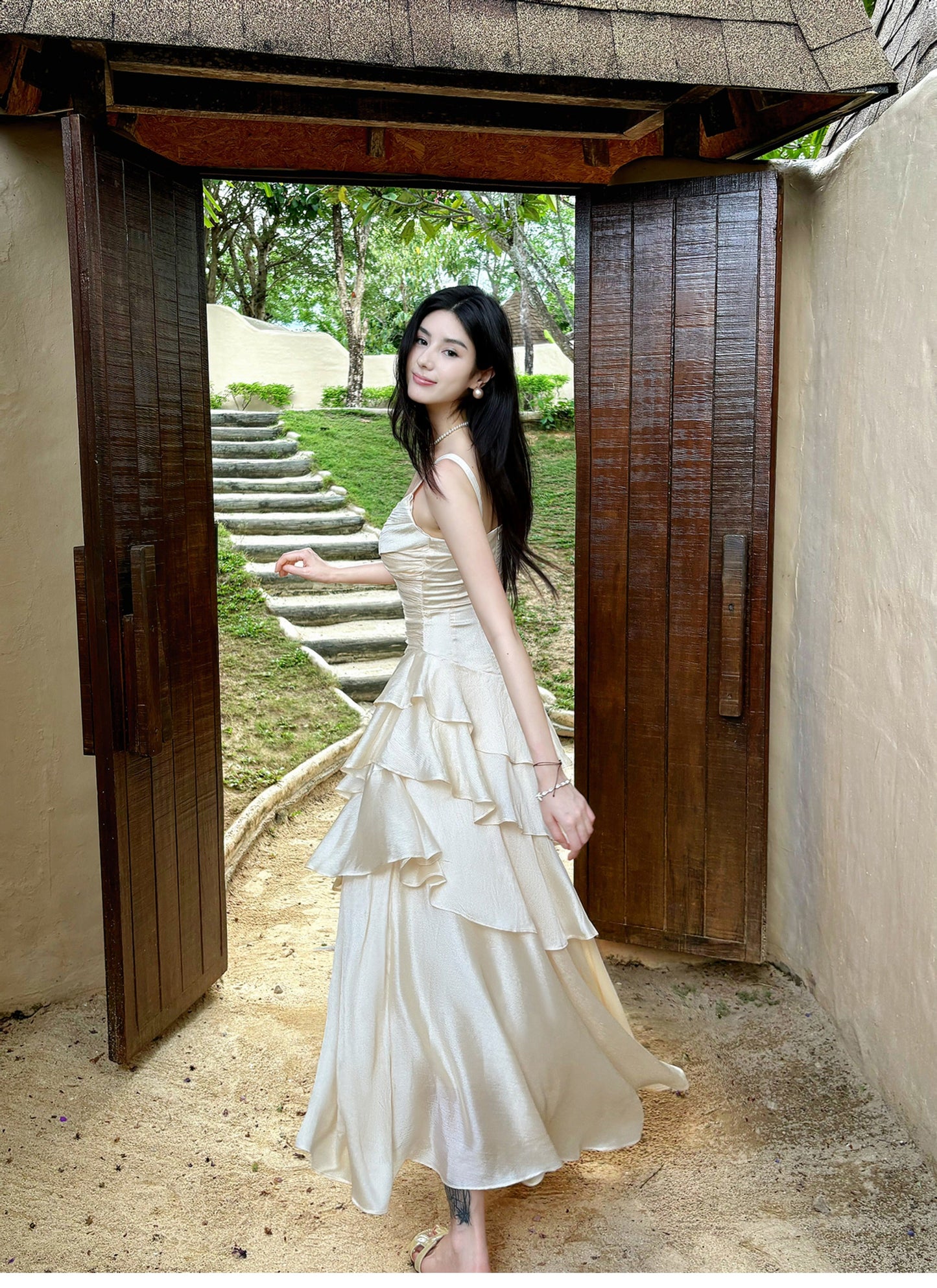 Spaghetti Strap Chiffon A-Line Short Prom Dresses Sweet Homecoming Dress ED02214