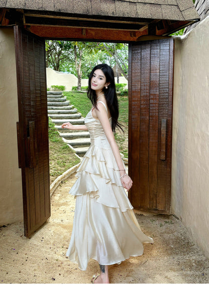 Spaghetti Strap Chiffon A-Line Short Prom Dresses Sweet Homecoming Dress ED02214