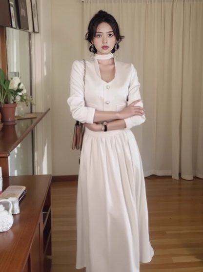 Chanel style short jacket + skirt ED0234