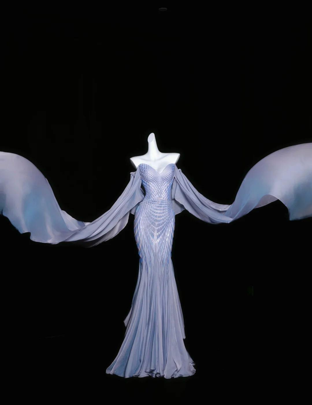Elegant Gray Purple Sweetheart Mermaid Satin Mask Prom Dresses Formal Evening Gowns ED02456