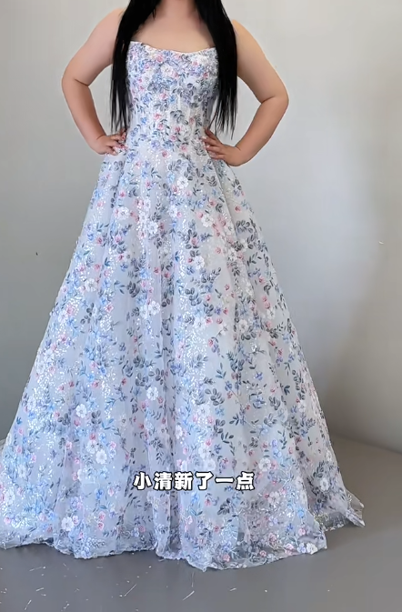 Gorgeous White Off-the-shoulder A-Line Tulle Long Prom Dresses Elegant Wedding Dress with Appliques ED02595