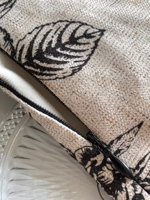 New Chinese style printed knitted patchwork cheongsam long skirt ED0280