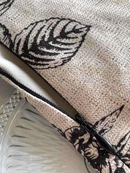 New Chinese style printed knitted patchwork cheongsam long skirt ED0280