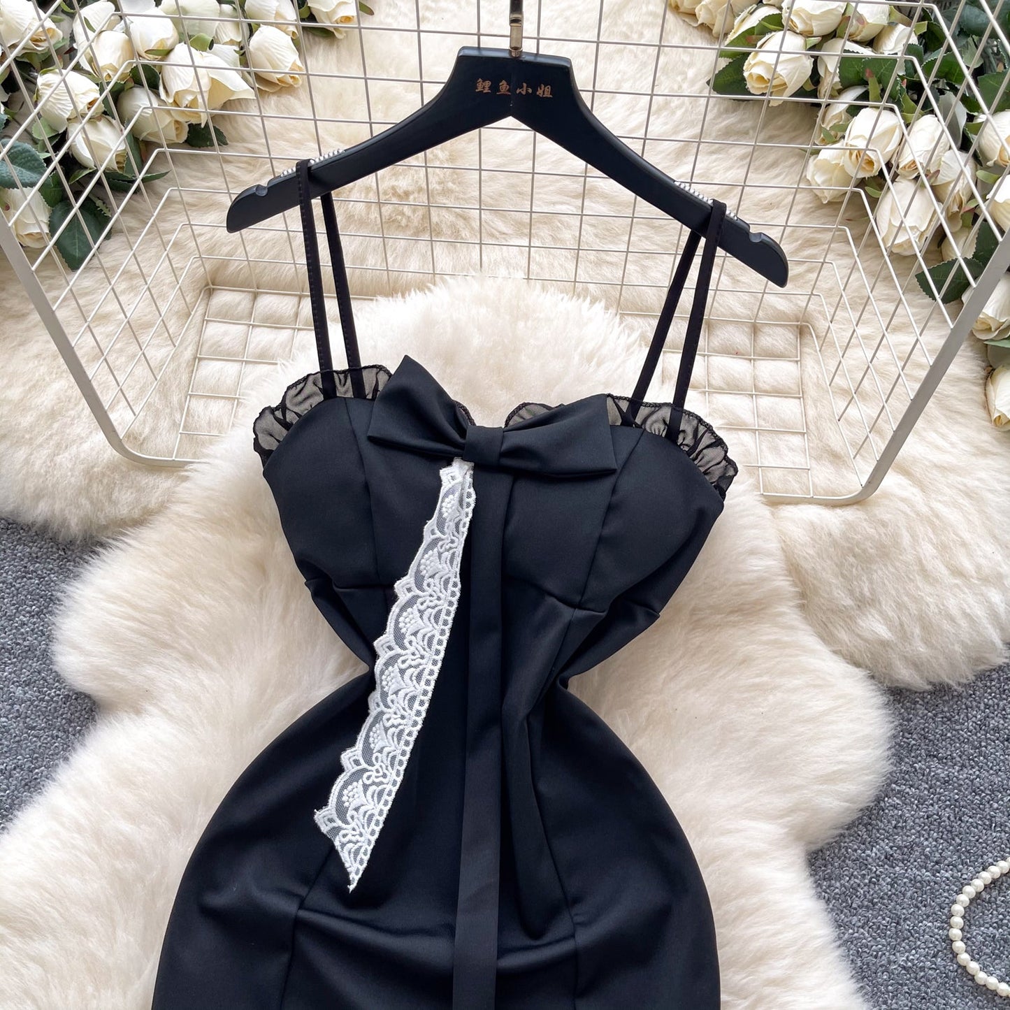 Sexy Purple Spaghetti Strap Bodycon Lace Short Party Dress ED02904