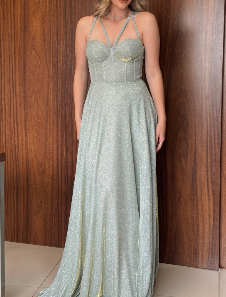 Stunning Tiffany Blue Straps Sheath Long Prom Dresses Sweet 20 Dress ED03290