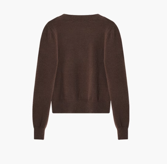 Cat pattern crew neck long sleeve sweater  ED0407