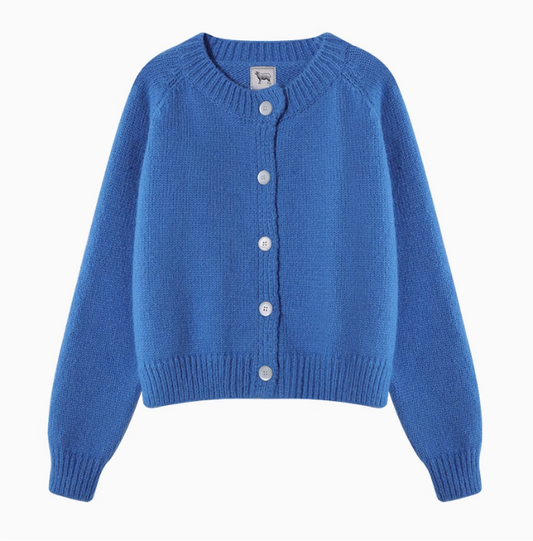 Gentle round neck loose cardigan  ED0408