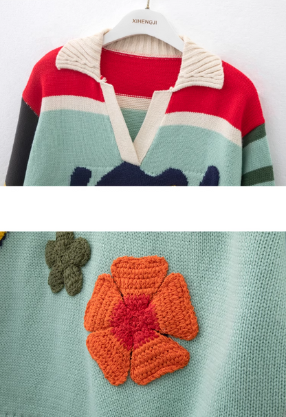 Christmas outfit  long sleeve sweater ED0545