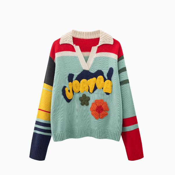 Christmas outfit  long sleeve sweater ED0545