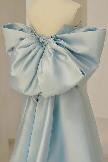 A-Line Sweetheart Neck Satin Burgundy Long Prom Dress, Burgundy Long Formal Dress ED0626