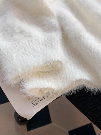 Japanese style preppy cat pattern sweater ED0907