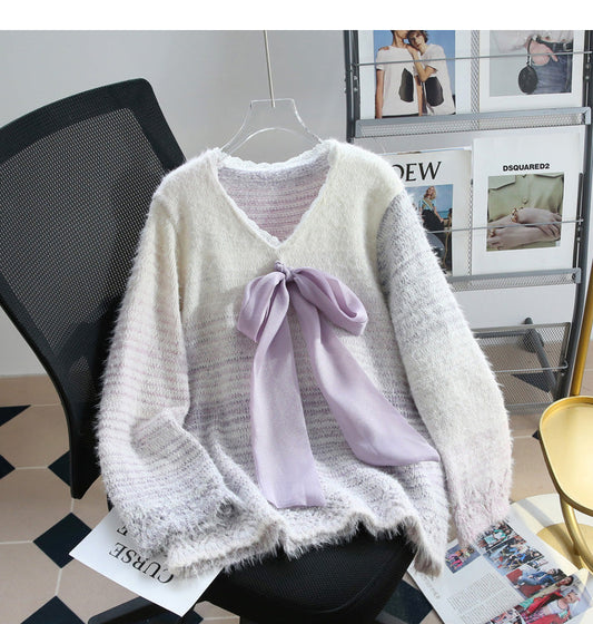 Chanel style gentle lace sweater ED0921