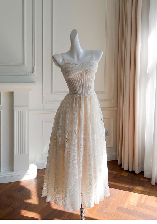Apricot A-line Tulle Short Formal Dress, Apricot Homecoming Dress ED0944
